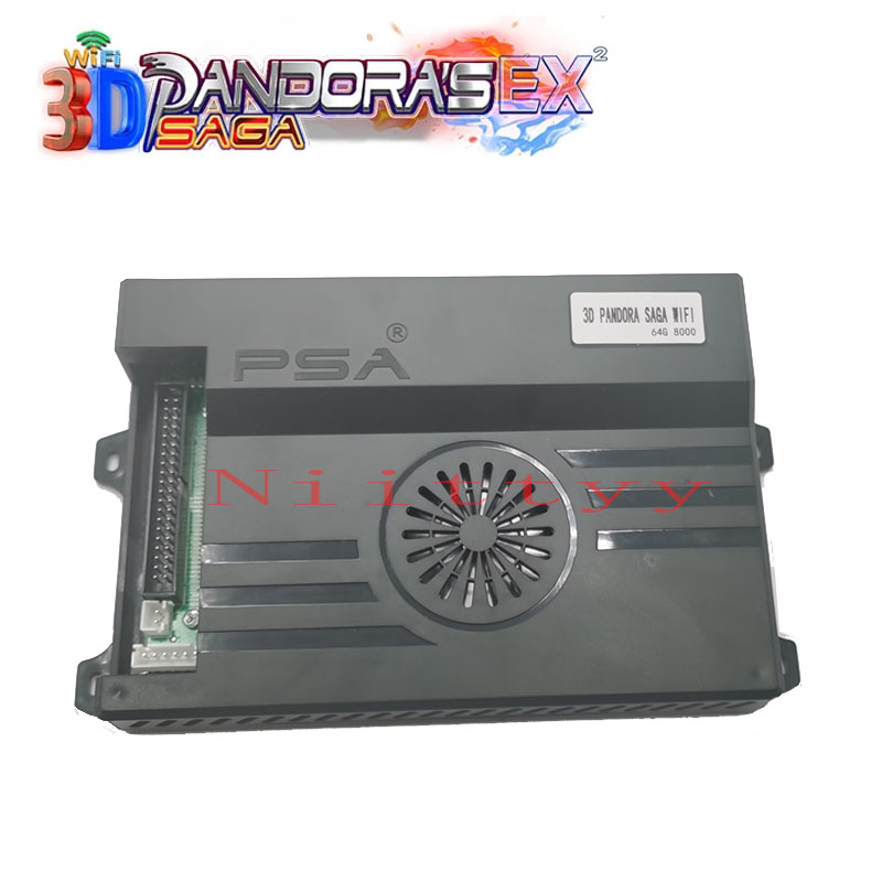 Arcade X - NOUVEAU Boîtier d'arcade 3D Pandora saga10000