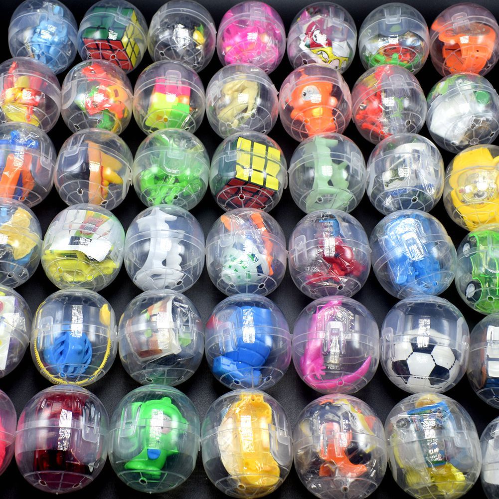 Claw Crane Machine - Machine Gachapon transparente, 20 pièces, jouets
