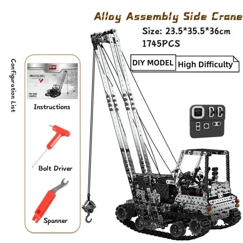 Grue RC en métal à monter soi- - Claw Crane Machine avis et prix